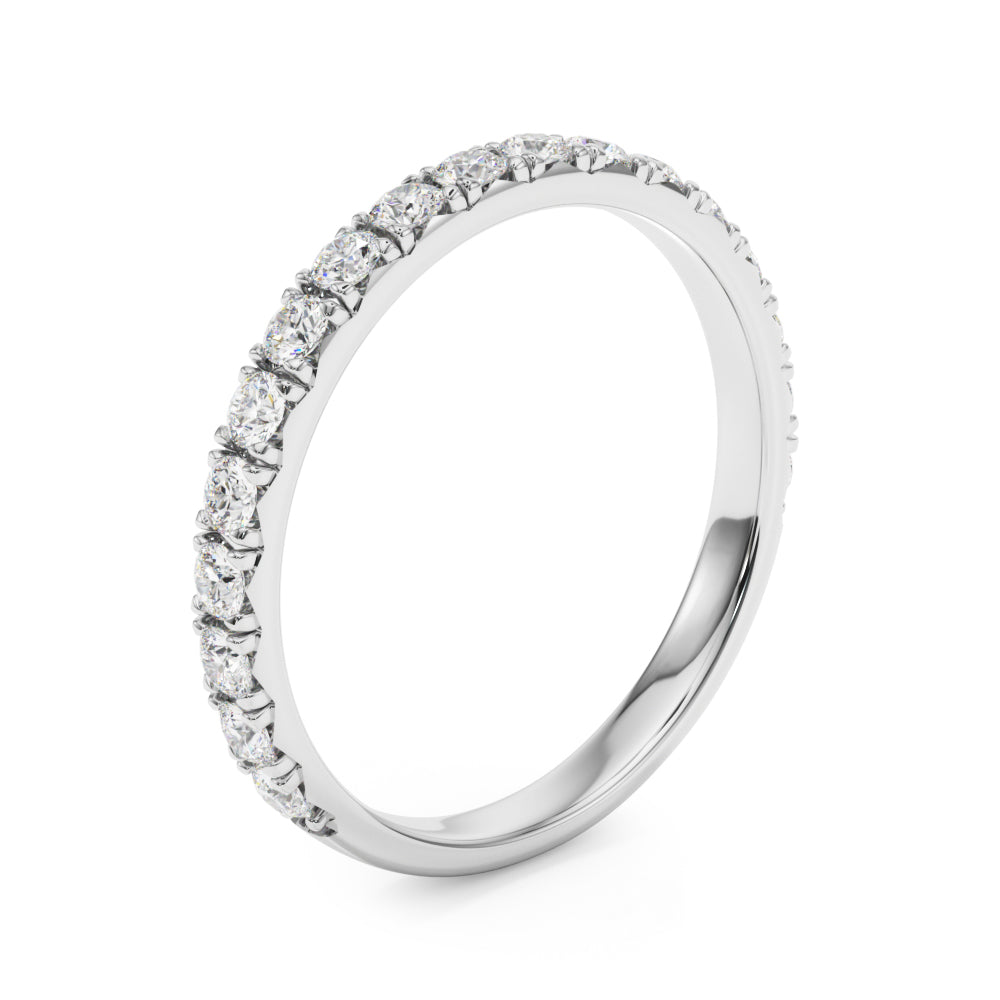 straight wedding band