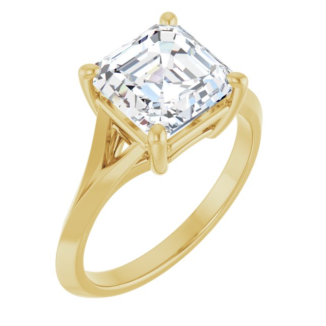 14k-yellow-gold-asscher,18k-yellow-gold-asscher