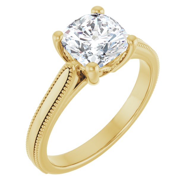 14k-yellow-gold-cushion,18k-yellow-gold-cushion