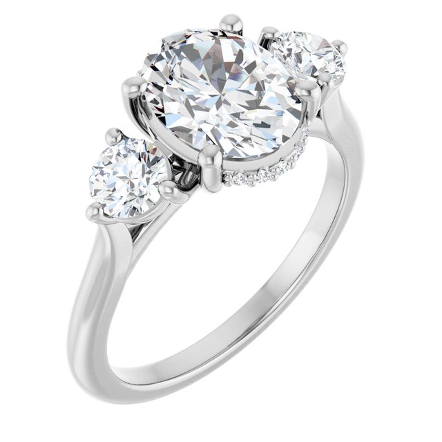 platinum-oval