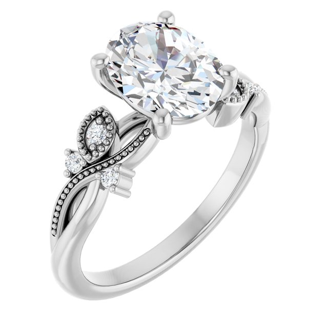 14k-white-gold-oval,18k-white-gold-oval,platinum-oval
