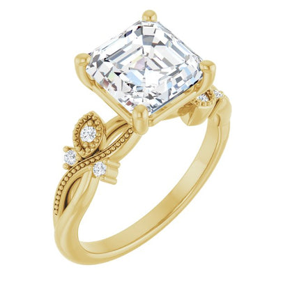 14k-yellow-gold-asscher,18k-yellow-gold-asscher
