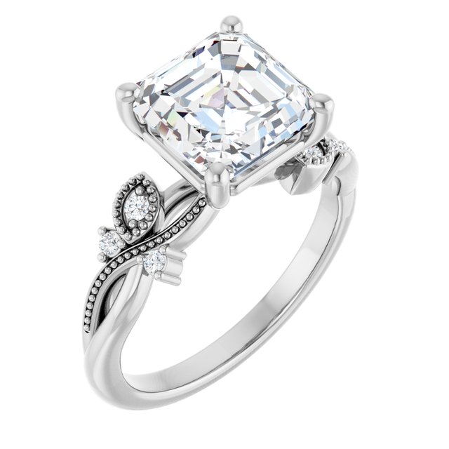 14k-white-gold-asscher,18k-white-gold-asscher,platinum-asscher