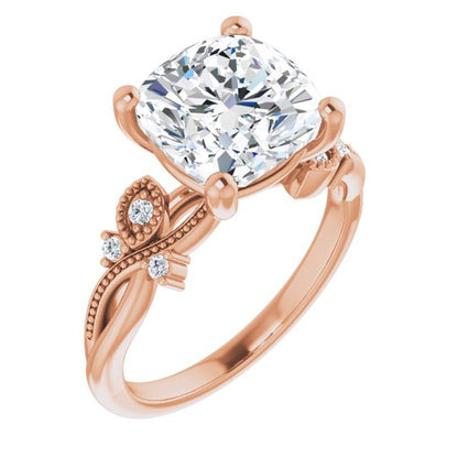 14k-rose-gold-cushion,18k-rose-gold-cushion