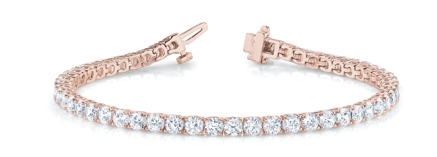 tennis bracelet four prong