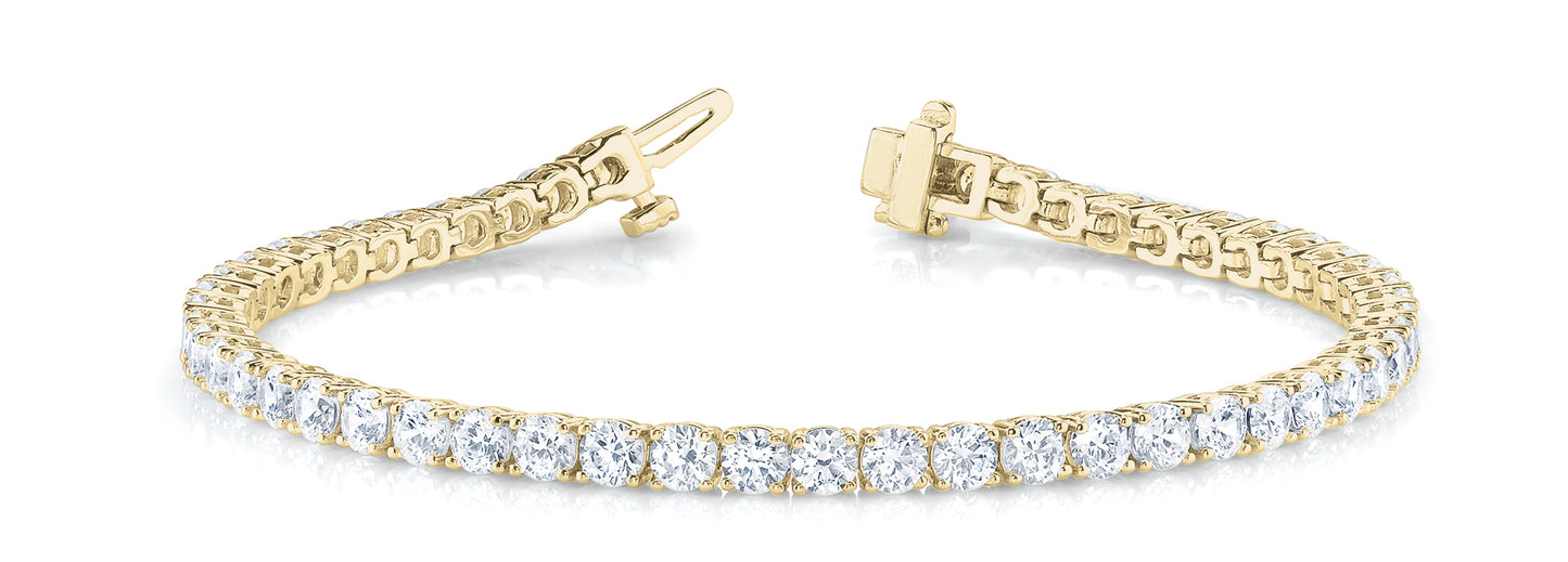 tennis bracelet four prong