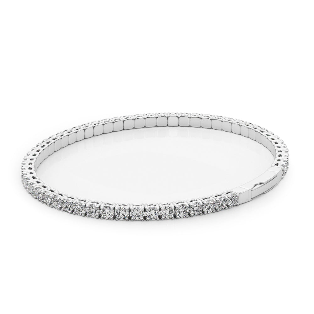 flexible eternity bangle bracelet