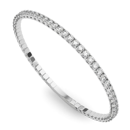 FLEXIBLE ETERNITY BANGLE BRACELET