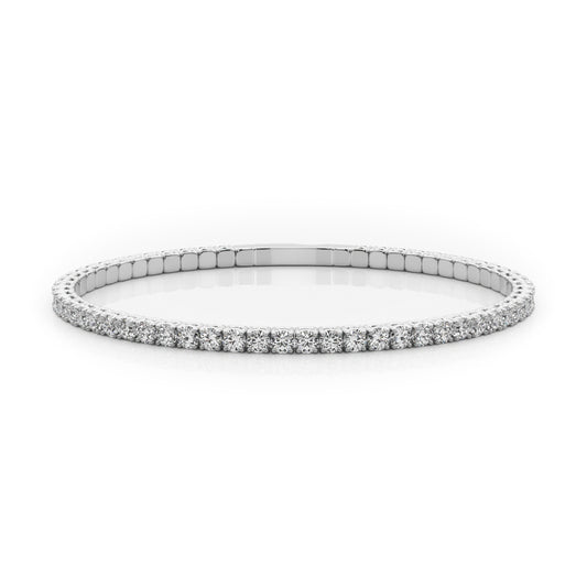 FLEXIBLE ETERNITY BANGLE BRACELET