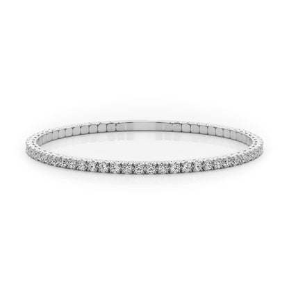 FLEXIBLE ETERNITY BANGLE BRACELET
