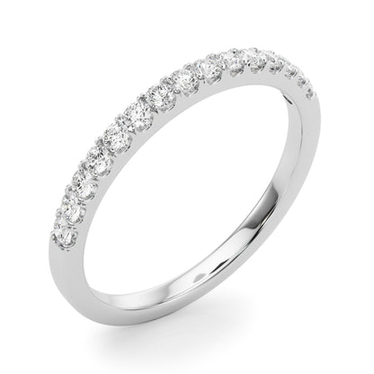 WEDDING BAND HALF ACCENT