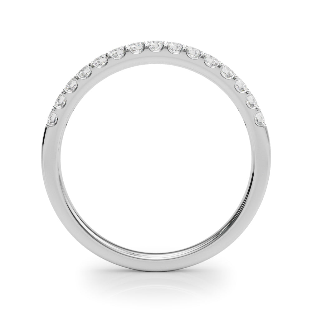 wedding band half accent