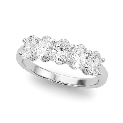 FIVE STONE OVAL BAND