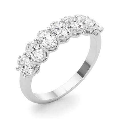 SEVEN STONE OVAL BAND