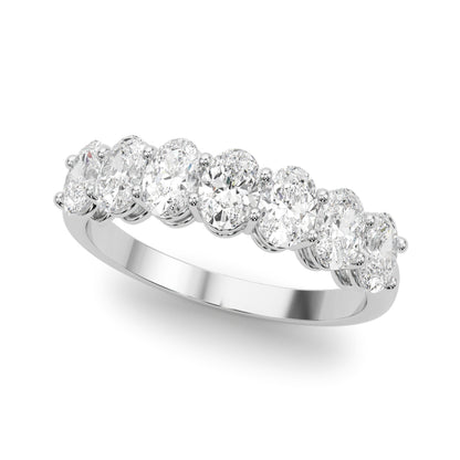 SEVEN STONE OVAL BAND