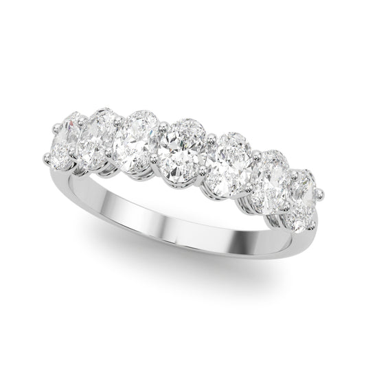 SEVEN STONE OVAL BAND