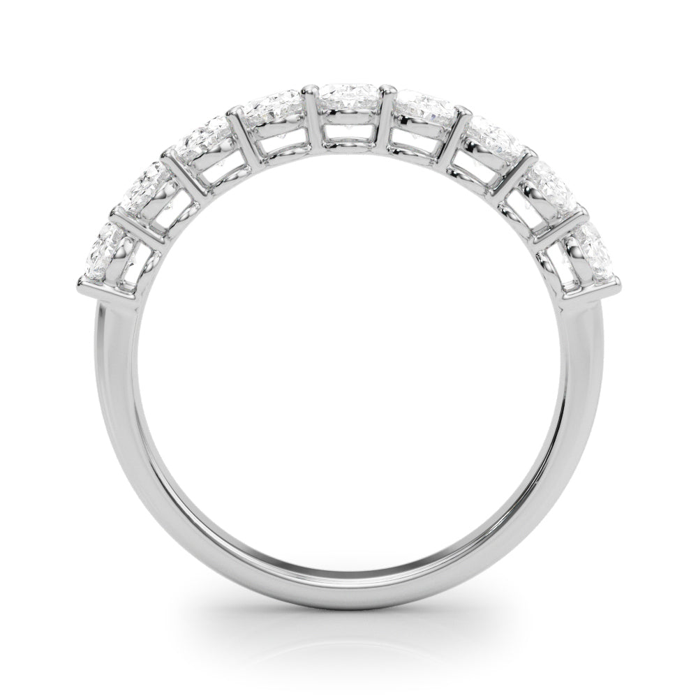 nine stone oval band