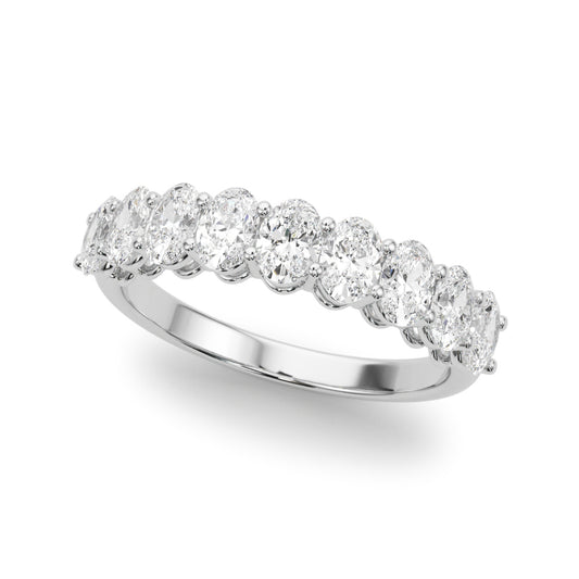 NINE STONE OVAL BAND