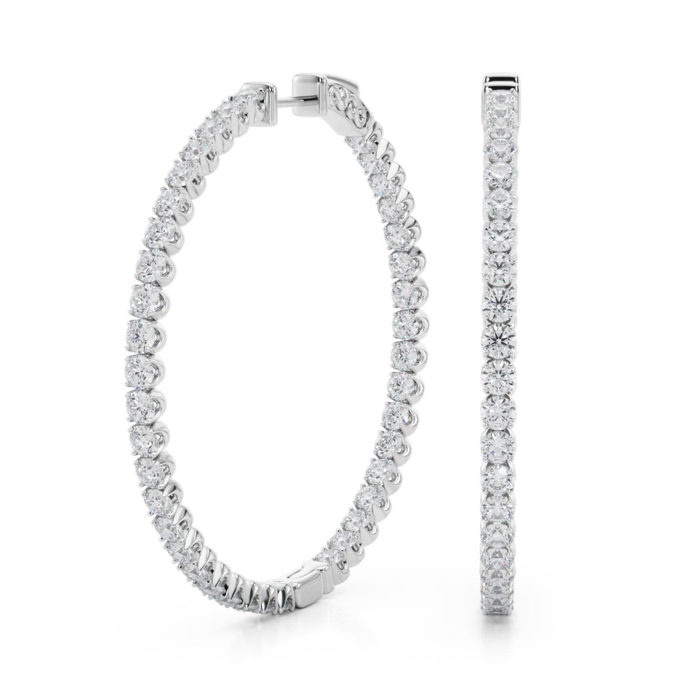 four prong round hoops