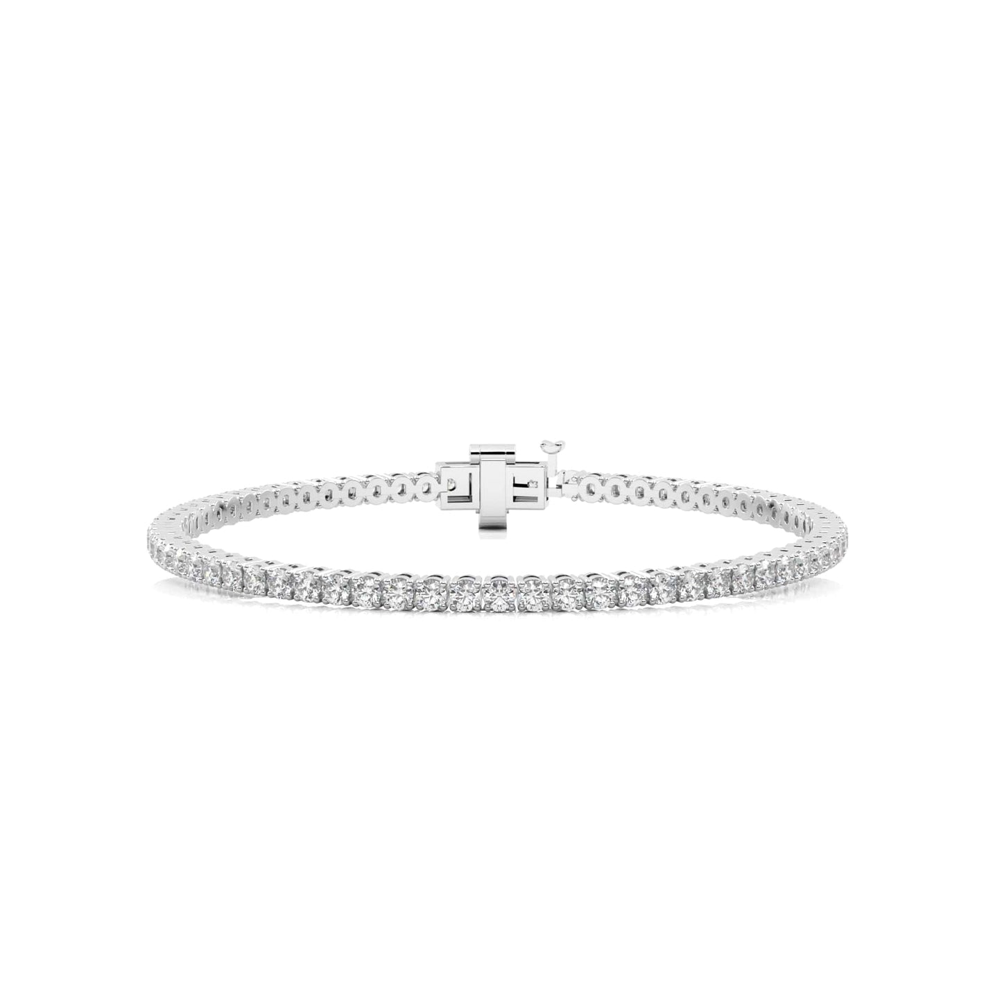 tennis bracelet 14k white gold