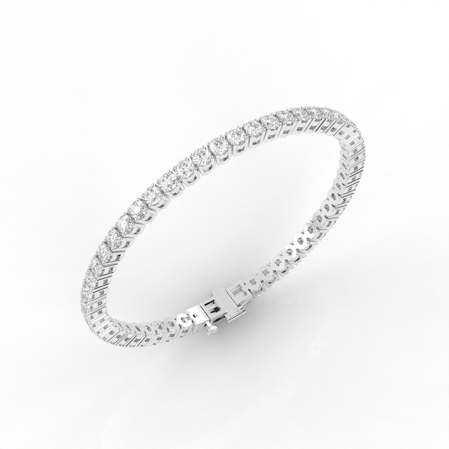 tennis bracelet 14k white gold