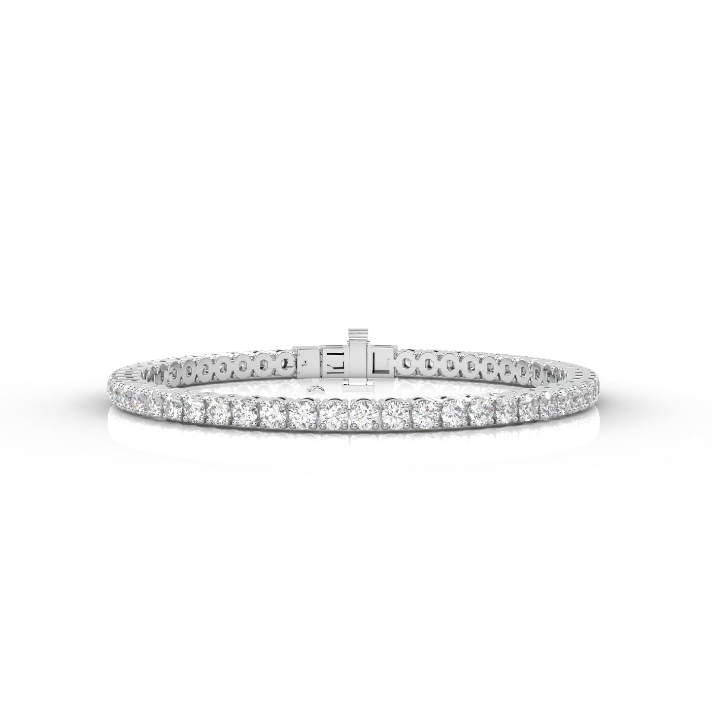 tennis bracelet 14k white gold