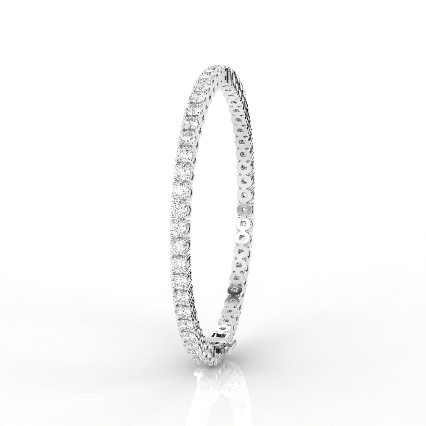 tennis bracelet 14k white gold