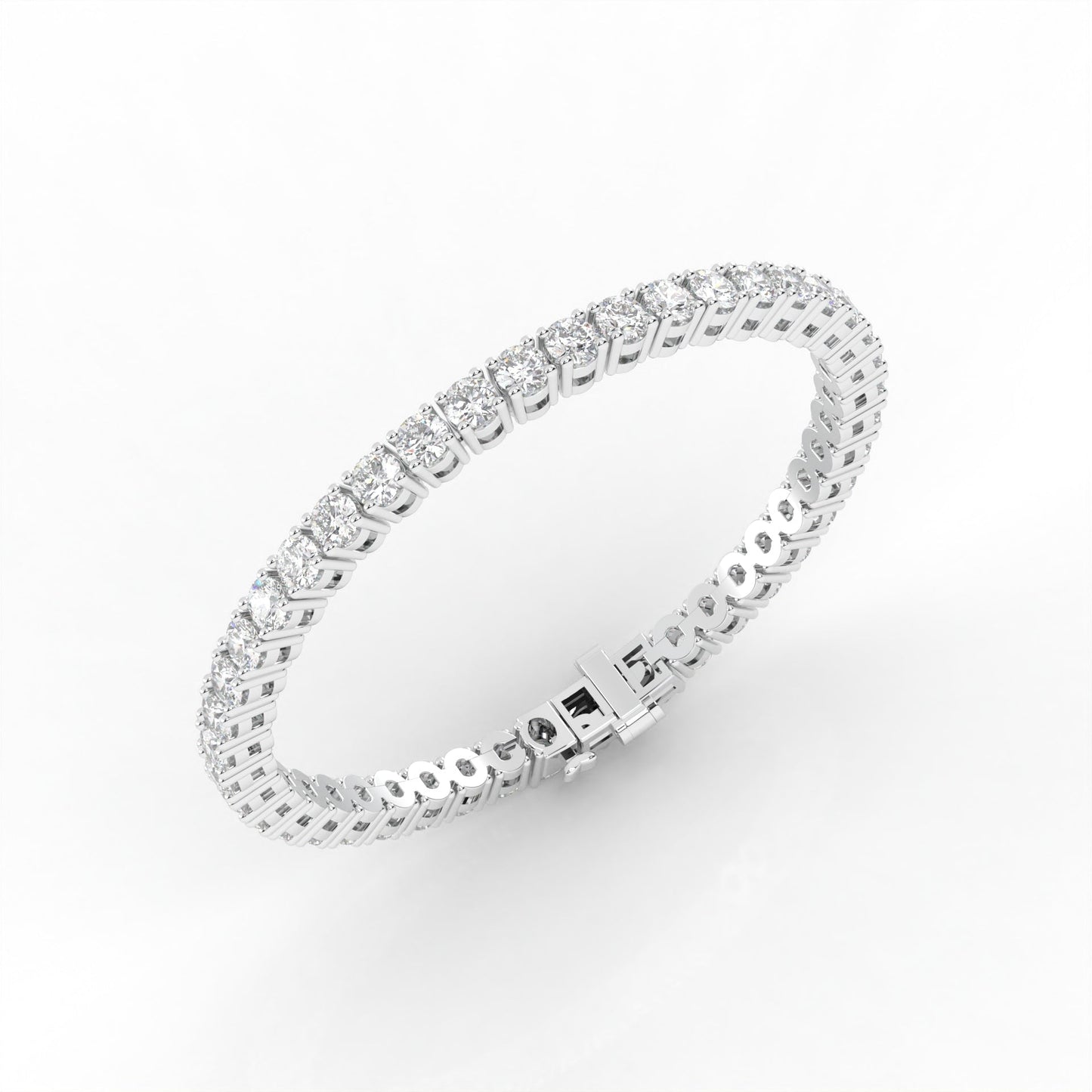 tennis bracelet 14k white gold